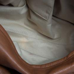 Pre Owned Chloe Beige/Brown Python and Leather Silverado Satchel