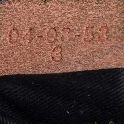 Pre Owned Chloé Blue Leather Saskia Satchel