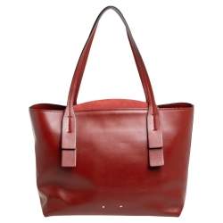 مملوكة مسبقًا Chloe Brown Leather and Suede C Zipped Tote