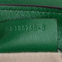 Chloe Green Leather and Suede Mini Faye Daye Backpack