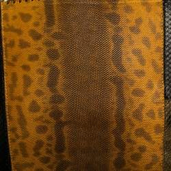 Pre Owned Chloé Multicolor Leather, Python and Snakeskin Patchwork Hobo