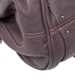 Pre Owned Chloe Brown Leather Paddington Satchel