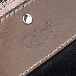 مملوكة مسبقًا Chloe Brown Leather Kerala Satchel