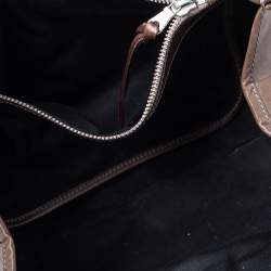 مملوكة مسبقًا Chloe Brown Leather Kerala Satchel