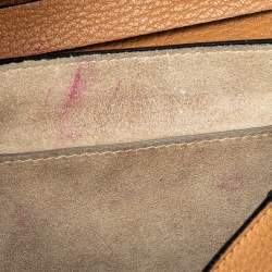 Pre Owned Chloe Brown Leather Drew Shoulder Bag