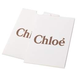 Pre Owned حقيبة يد توتس كلوي اودرا جلد لامع أسود