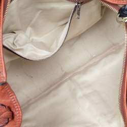 Pre Owned Chloe Brown Leather Tracy Satchel