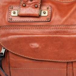 Pre Owned Chloe Brown Leather Tracy Satchel