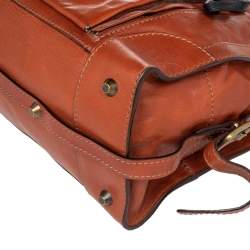 Pre Owned Chloe Brown Leather Tracy Satchel