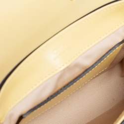 Pre Owned Chloe Multicolor Leather Mini C Double Carry Top Handle Bag