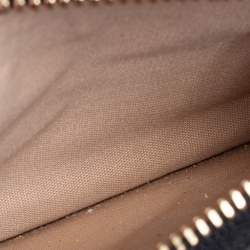 Pre Owned Chloe Black Leather Zip Card Holder