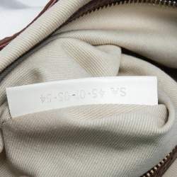 Chloe Multicolor Leather, Canvas and Python Tote