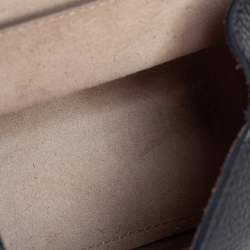 مملوكة مسبقًا Chloe Black Grained Leather Nano Drew Shoulder Bag