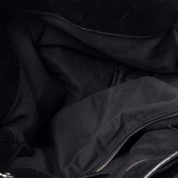 Pre Owned Chloe Black Leather Plexo Paddington Tote
