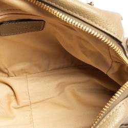 Pre Owned Chloe Khaki Green Leather Small Paraty Satchel