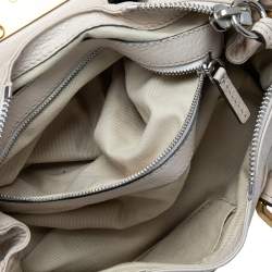 Pre Owned Chloe Beige Leather Mini Paddington Satchel 