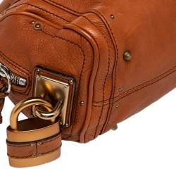 Pre Owned Chloe Brown Leather Paddington Satchel