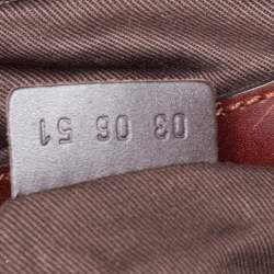 Pre Owned Chloe Brown Leather Kerala Dome Satchel