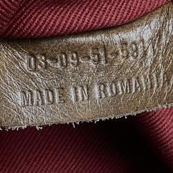 Pre Owned Chloe Brown Leather Zip Satchel