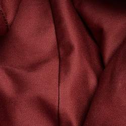 Pre Owned Chloe Brown Leather Zip Satchel