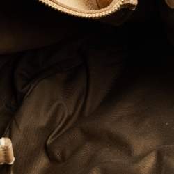 Pre Owned Chloe Beige Leather Marcie Hobo