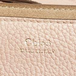 Pre Owned Chloé Beige Leather Drew Shoulder Bag