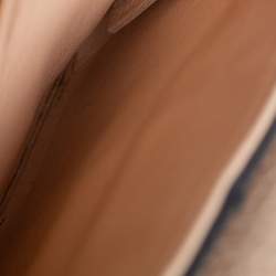 Pre Owned Chloe Beige Ayers and Karung Sally Shoulder Bag