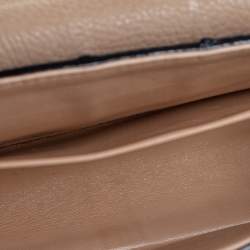 Pre Owned Chloe Beige Ayers and Karung Sally Shoulder Bag