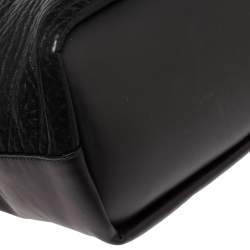 Pre Owned حقيبة يد توتس كلوي بايلي جلد أسود