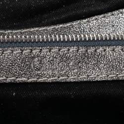 Pre Owned Chloe Silver Leather Kerala Equipped Satchel