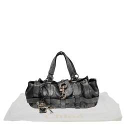 Pre Owned Chloe Silver Leather Kerala Equipped Satchel