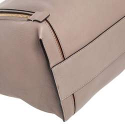 Pre Owned Chloe Beige-Brown Leather And Suede Milo Tote