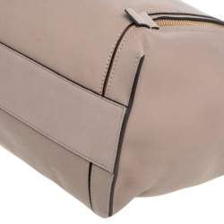 Pre Owned Chloe Beige-Brown Leather And Suede Milo Tote