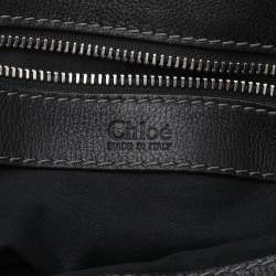 Pre Owned Chloe Black Leather Capsule Paddington Satchel