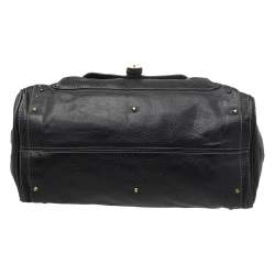 Pre Owned Chloe Black Leather Capsule Paddington Satchel