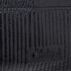 Pre Owned Chloe Black Leather Zip Pouch