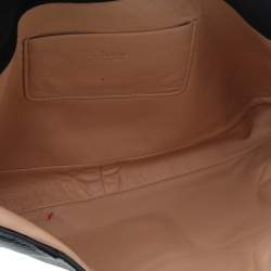 Pre Owned Chloe Black Patent Leather Elsie Clutch