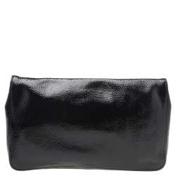 Pre Owned Chloe Black Patent Leather Elsie Clutch
