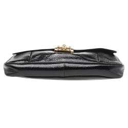 Pre Owned Chloe Black Patent Leather Elsie Clutch