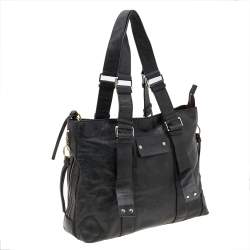 Chloe Black Leather Tote