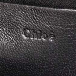 مملوكة مسبقًا Chloé Brown Leather Small Nile Bracelet Minaudiere Crossbody Bag