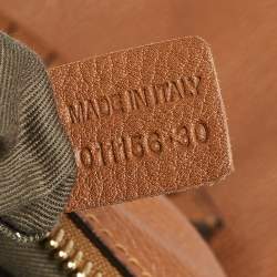 Pre Owned Chloe Brown Leather Large Marcie Satchel