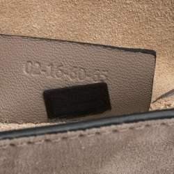 Pre Owned Chloe Beige Suede and Leather Mini Jane Bracelet Bag