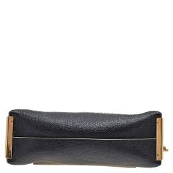 مملوكة مسبقًا Chloe Tri Color Leather Medium Clare Shoulder Bag