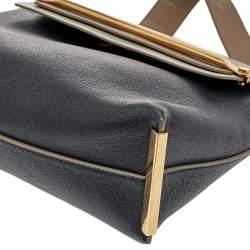 مملوكة مسبقًا Chloe Tri Color Leather Medium Clare Shoulder Bag