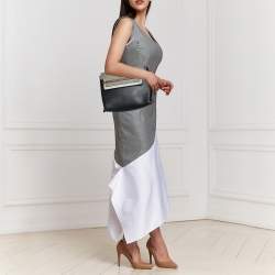مملوكة مسبقًا Chloe Tri Color Leather Medium Clare Shoulder Bag