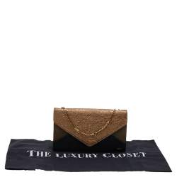 Pre Owned Chloe Multicolor Leather Wallet on Chain Clutch