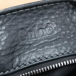Pre Owned Chloe Black Leather Medium Paddington Satchel