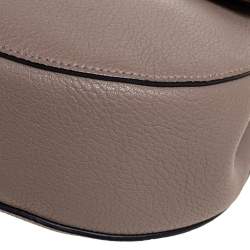 Pre Owned Chloe Grey Leather Medium Drew Shoulder Bag