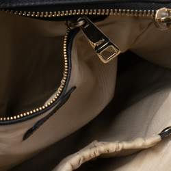 Pre Owned Chloe Black Leather Medium Marcie Shoulder Bag